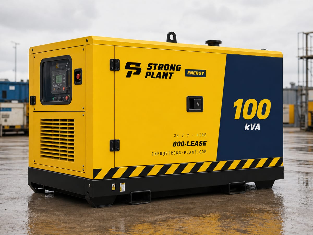 100 kVA Strong Plant generator