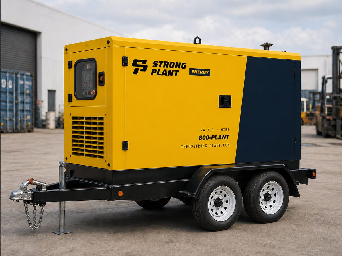 125 kVA generator on site
