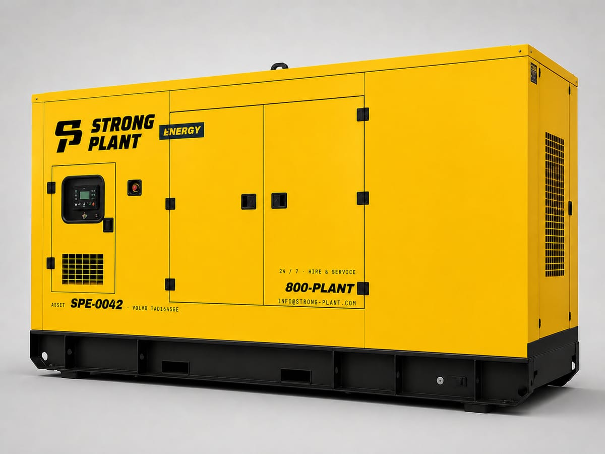 500 kVA genset on a hybrid pack