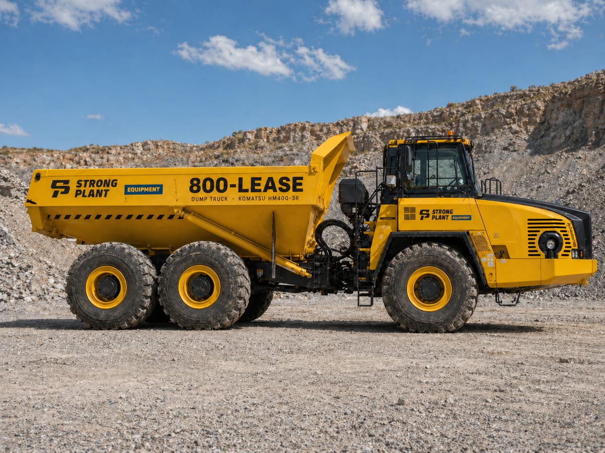 Komatsu HM400 articulated dump truck