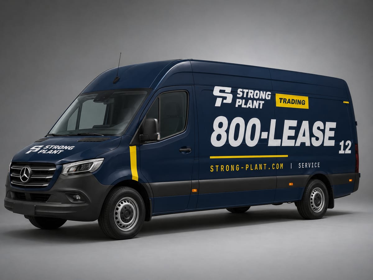Strong Plant Mercedes Sprinter service van